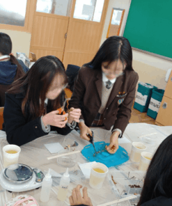 진로직업 방문체험 공예/디자인프로그램 메르고양초만들기7