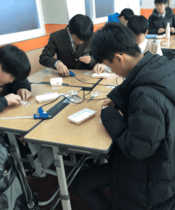 진로직업 방문체험 공예 브로치만들기2