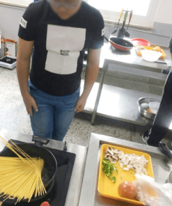 진로직업 방문체험 요리체험프로그램 스파게티 만들기5