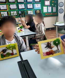 자유학년제 진로직업 방문체험 main곤충표본액자(모스)