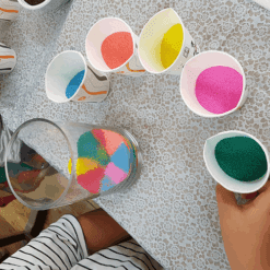 자유학년제 직업체험프로그램 플로리스트체험 테라리움 색모래6