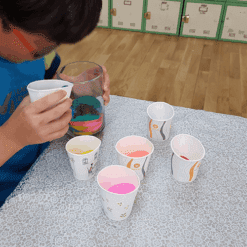 자유학년제 직업체험프로그램 플로리스트체험 테라리움 색모래8