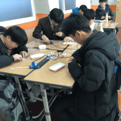 진로직업 방문체험 공예 브로치만들기2