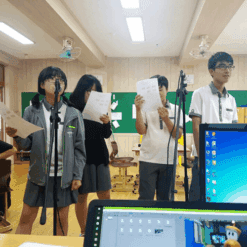 자유학년제 직업체험프로그램 성우체험2