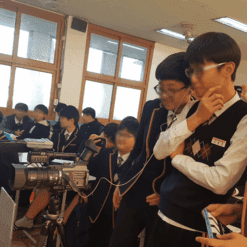 자유학년제 직업체험프로그램 아나운서체험4