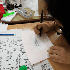 자유학년제 직업체험프로그램 캘리그라퍼체험2
