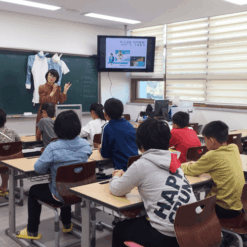 자유학년제 직업체험프로그램 항공승무원 체험1