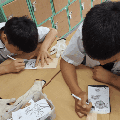 진로직업 방문체험 공예/디자인체험프로그램 원목독서대 만들기5