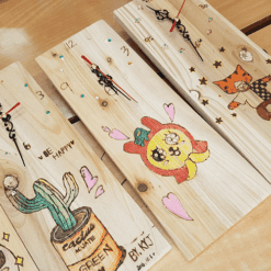 진로직업 방문체험 공예/디자인체험프로그램 원목시계 만들기4