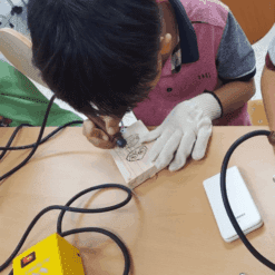 진로직업 방문체험 공예/디자인체험프로그램 원목훅고리 만들기6