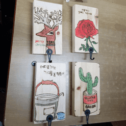 진로직업 방문체험 공예/디자인체험프로그램 원목훅고리 만들기8