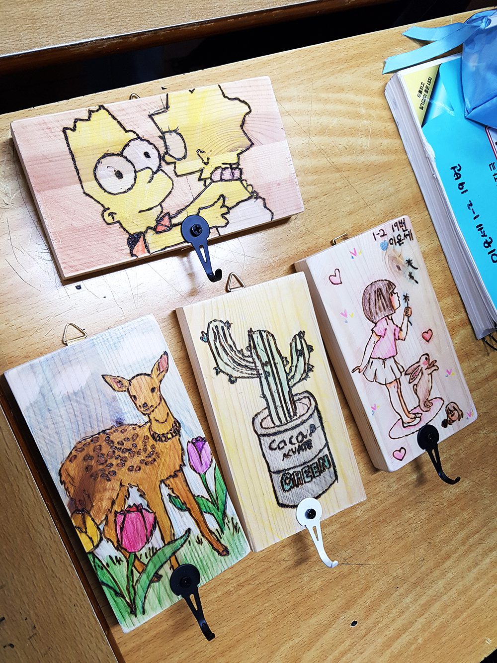 자유학기제 진로직업 방문체험 원목훅걸이04