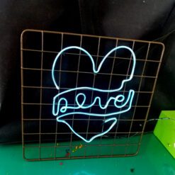 자유학년제 진로직업 방문체험 네온사인