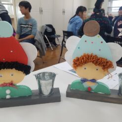 Alternative view of 목공예-소녀연필꽂이