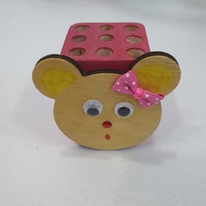 목공예-9공 연필꽂이