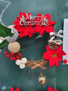 원예사체험(크리스마스 리스 만들기)