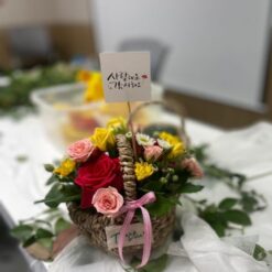 Alternative view of 미니꽃바구니 만들기