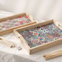 Alternative view of 우드 타일 트레이 만들기